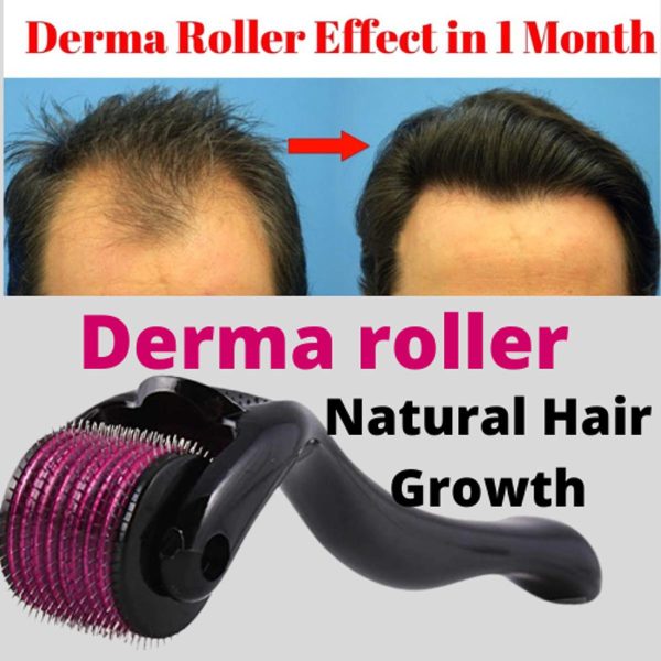 Derma Roller Hair Therapy Micro-needle | Derma Roller For Hair Re-growth & Skin For Male And Female