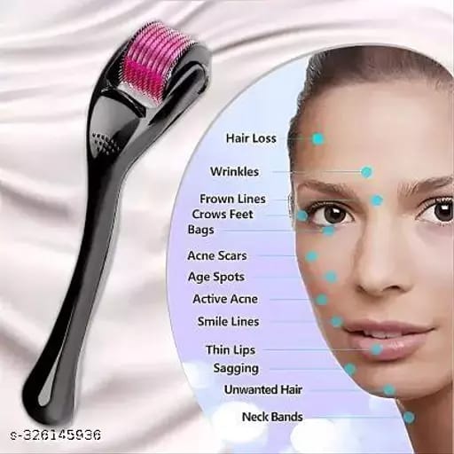 Derma Roller Hair Therapy Micro-needle | Derma Roller For Hair Re-growth & Skin For Male And Female