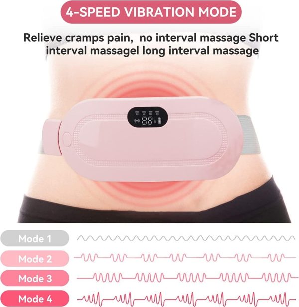 Electric Heating Belt for Period Pain – Massage & Heat