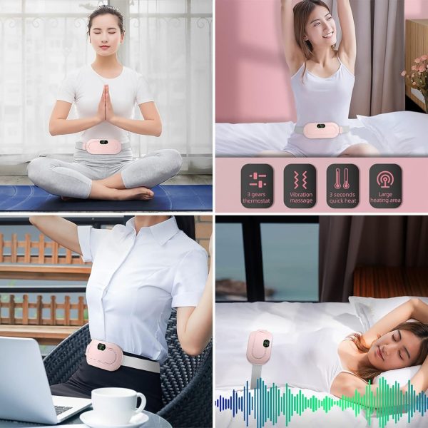 Electric Heating Belt for Period Pain – Massage & Heat